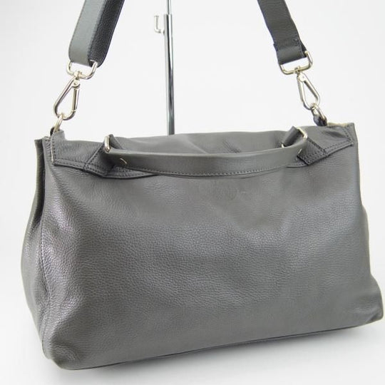 極上★(伊)ザネラート/ZANELLATO【現行定価￥93,500-★ポスティーナ L】マルカプント/ショルダー/バッグ/メンズ&レディース/革/鞄★N5723
