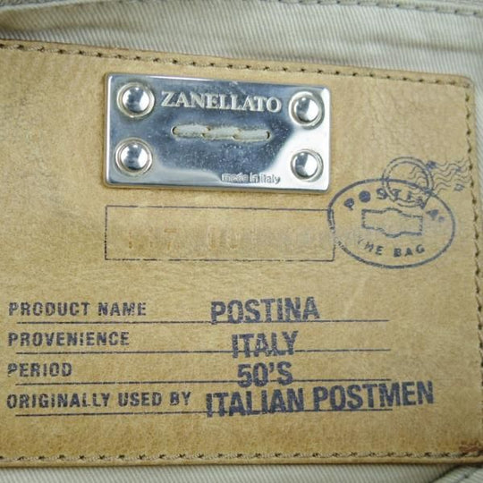 極上★(伊)ザネラート/ZANELLATO【現行定価￥93,500-★ポスティーナ L】マルカプント/ショルダー/バッグ/メンズ&レディース/革/鞄★N5723