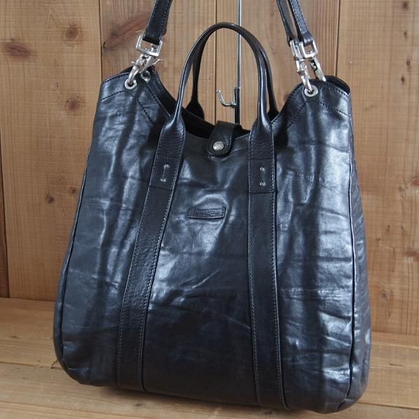 ★(伊)ダニエル&ボブ【定価￥107,800-★クロドーロ/ロディ/2WAY CULODORO RODI 】メンズ/トートバッグ/鞄/黒/Daniel&Bob★N5724