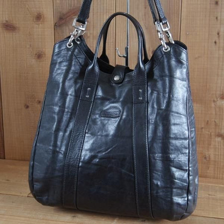 ★(伊)ダニエル&ボブ【定価￥107,800-★クロドーロ/ロディ/2WAY CULODORO RODI 】メンズ/トートバッグ/鞄/黒/Daniel&Bob★N5724