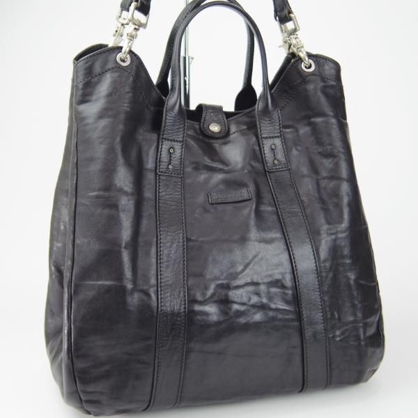 ★(伊)ダニエル&ボブ【定価￥107,800-★クロドーロ/ロディ/2WAY CULODORO RODI 】メンズ/トートバッグ/鞄/黒/Daniel&Bob★N5724