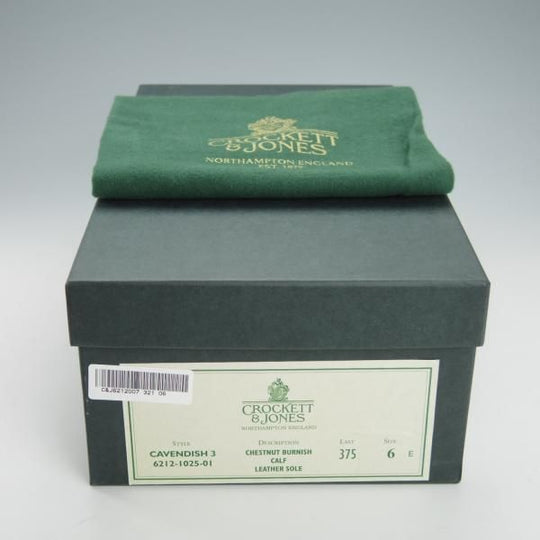 美品★クロケット&ジョーンズ 6E【定価￥86,900-★CAVENDISH 3/キャベンディッシュ3】タッセルローファー/375ラスト/Crockett&Jones★h016