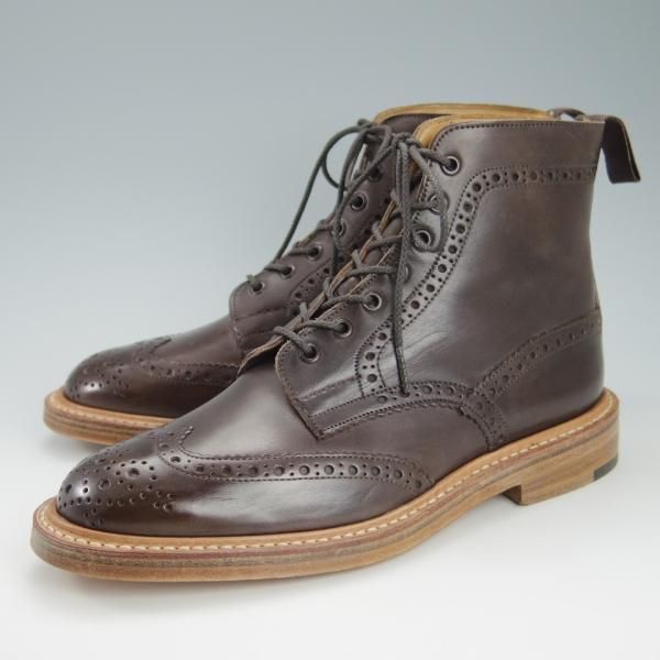 未使用★トリッカーズ SIZE 7.5【現行定価￥96,800-★MALTON/モールトン】M2508/カントリーブーツ/カーフ/濃茶/メンズ/Tricker's★h018