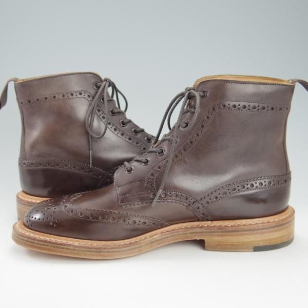 未使用★トリッカーズ SIZE 7.5【現行定価￥96,800-★MALTON/モールトン】M2508/カントリーブーツ/カーフ/濃茶/メンズ/Tricker's★h018