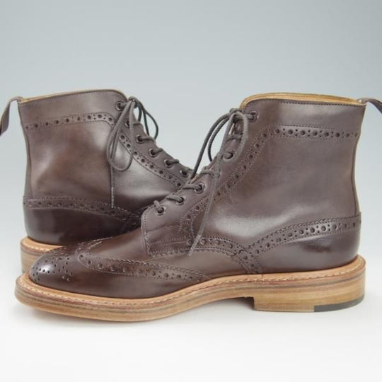 未使用★トリッカーズ SIZE 7.5【現行定価￥96,800-★MALTON/モールトン】M2508/カントリーブーツ/カーフ/濃茶/メンズ/Tricker's★h018