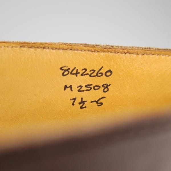未使用★トリッカーズ SIZE 7.5【現行定価￥96,800-★MALTON/モールトン】M2508/カントリーブーツ/カーフ/濃茶/メンズ/Tricker's★h018