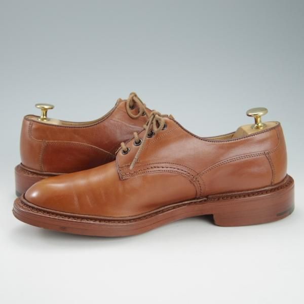 極上★トリッカーズ SIZE 7.5【モデル定価￥85,800-★マロンアンティーク/M6255】プレーントゥ/カントリーシューズ/茶/Tricker's★h019