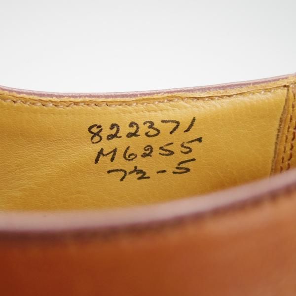 極上★トリッカーズ SIZE 7.5【モデル定価￥85,800-★マロンアンティーク/M6255】プレーントゥ/カントリーシューズ/茶/Tricker's★h019