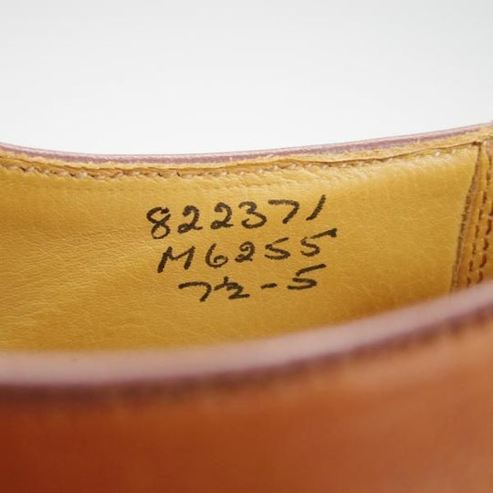極上★トリッカーズ SIZE 7.5【モデル定価￥85,800-★マロンアンティーク/M6255】プレーントゥ/カントリーシューズ/茶/Tricker's★h019