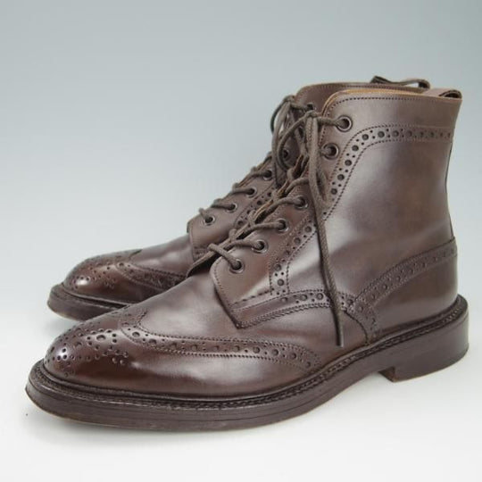 極上★トリッカーズ SIZE 7【現行定価￥96,800-★MALTON/モールトン/SHIPS別注】2508/カントリーブーツ/カーフ/濃茶/メンズ/Tricker's★h020