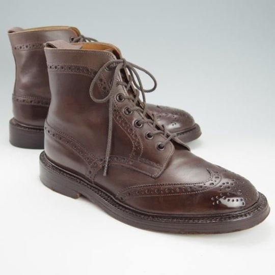 極上★トリッカーズ SIZE 7【現行定価￥96,800-★MALTON/モールトン/SHIPS別注】2508/カントリーブーツ/カーフ/濃茶/メンズ/Tricker's★h020