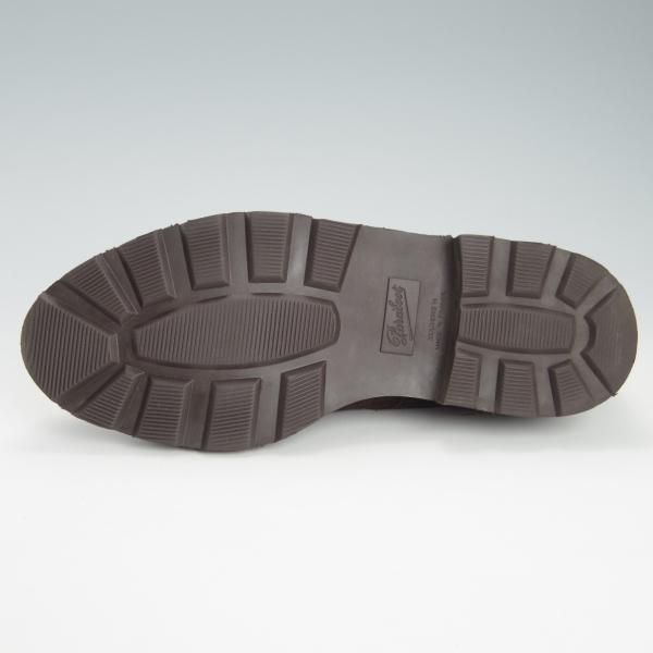 美品★パラブーツ SIZE 6.5【定価￥74,800-★ウィリアム/WILLIAM】マルシェソール/ダブルモンク/スエード/濃茶/メンズ/Paraboot★h023