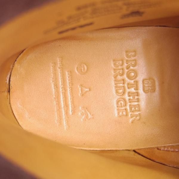 極美品★(浅草)ブラザーブリッジ SIZE 7【定価￥55,000-★ブーツ/BBB-D008】スエード/濃茶/メンズ/BROTHER BRIGDE ★h028