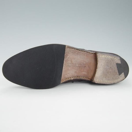 極上★クロケット&ジョーンズ 6.5E【貴重80's★シェットランドフォックス別注/Shetland Fox】フルブローグ/赤茶/Crockett&Jones★h029