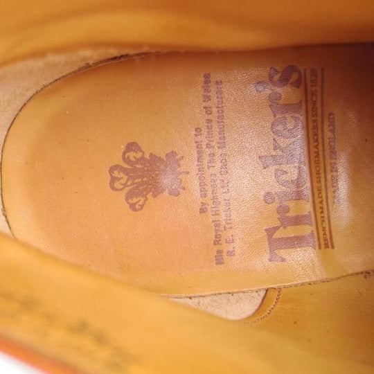 極上★トリッカーズ SIZE 7.5【現行定価￥96,800-★コマンドソール/シーシェイド】モンキーブーツ/M6077C/Ethan/茶/Tricker's★h031