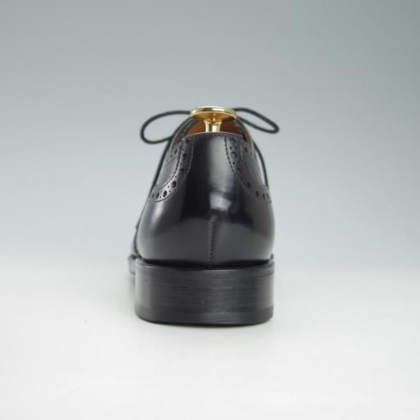 極上★(スペイン製)YANKO/ヤンコ SIZE 6【グッドイヤーウェルテッド製法★フルブローグ/14707】カーフ/黒/メンズ★h032