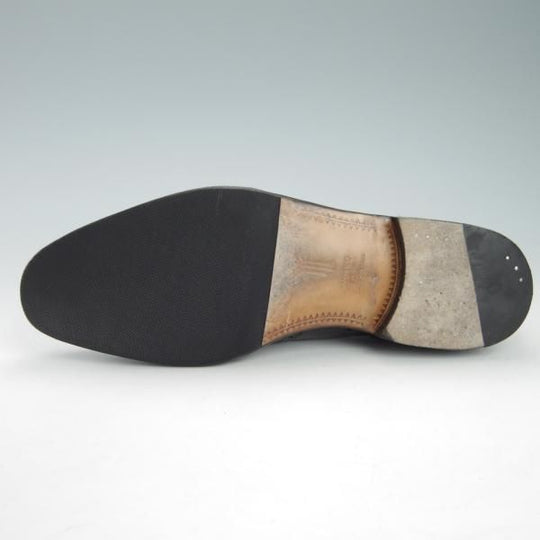 極上★(スペイン製)YANKO/ヤンコ SIZE 6【グッドイヤーウェルテッド製法★フルブローグ/14707】カーフ/黒/メンズ★h032