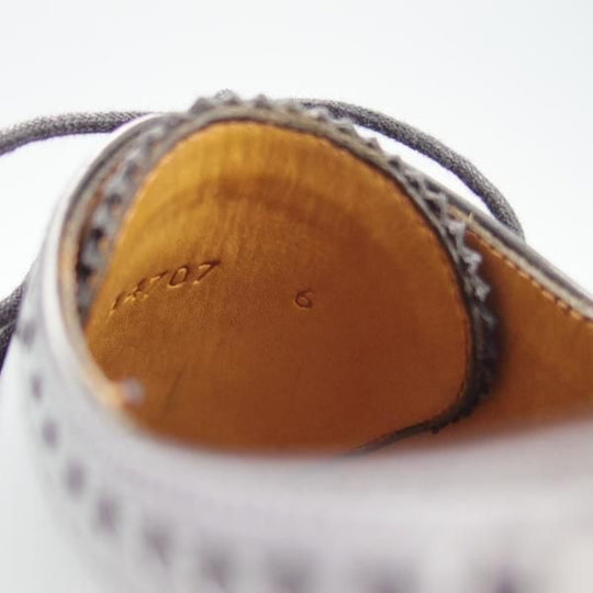 極上★(スペイン製)YANKO/ヤンコ SIZE 6【グッドイヤーウェルテッド製法★フルブローグ/14707】カーフ/黒/メンズ★h032