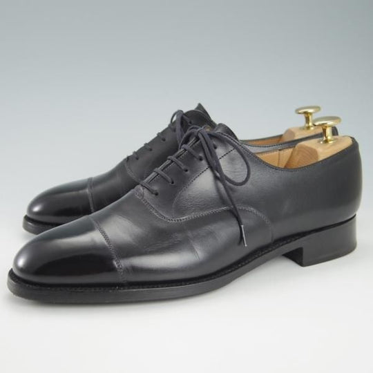 極上★J.M.ウェストン 6.5E【定価￥137,500-★300/ボックスカーフ/11ラスト】ストレートチップ/黒/メンズ/Weston/ウエストン★h033
