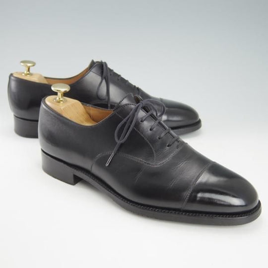 極上★J.M.ウェストン 6.5E【定価￥137,500-★300/ボックスカーフ/11ラスト】ストレートチップ/黒/メンズ/Weston/ウエストン★h033