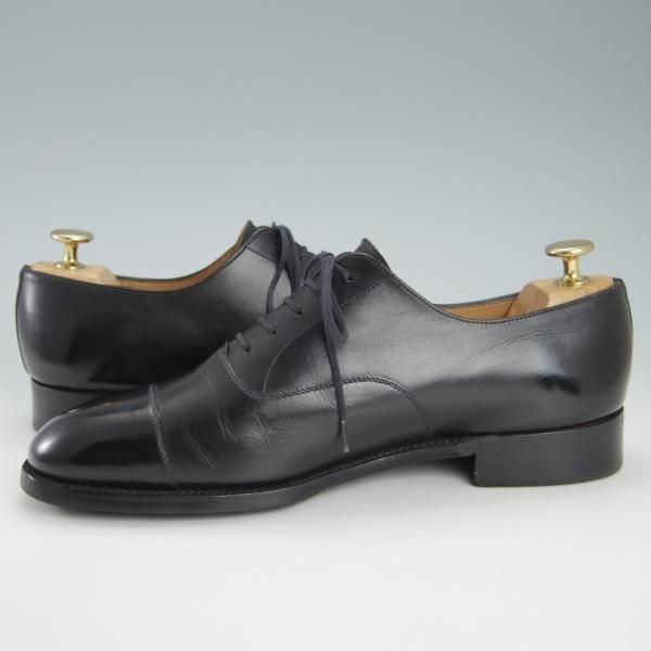 極上★J.M.ウェストン 6.5E【定価￥137,500-★300/ボックスカーフ/11ラスト】ストレートチップ/黒/メンズ/Weston/ウエストン★h033