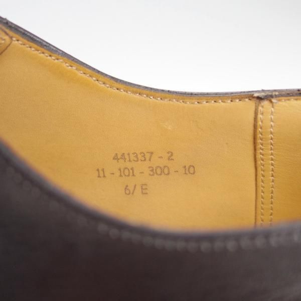 極上★J.M.ウェストン 6.5E【定価￥137,500-★300/ボックスカーフ/11ラスト】ストレートチップ/黒/メンズ/Weston/ウエストン★h033