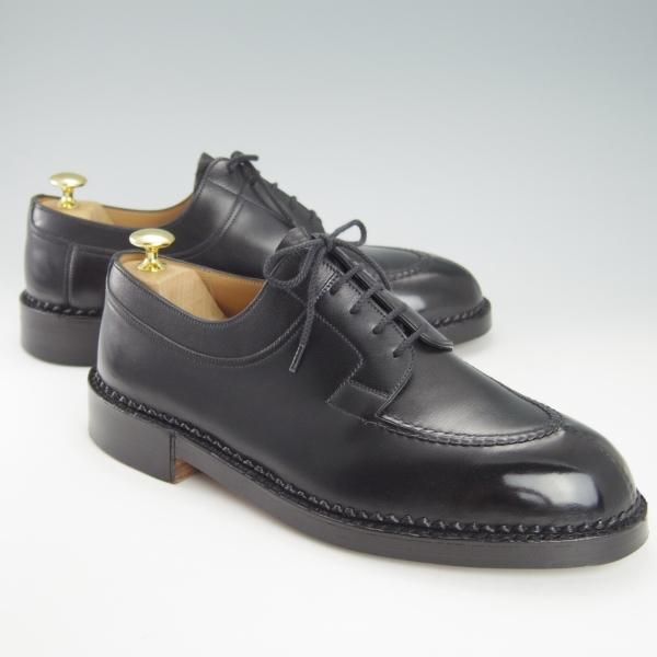 極美品★J.M.ウェストン 8.5D【定価￥352,000-★ハントダービー/677/ロシアンカーフ】ドゴール/32ラスト/黒/Weston/ウエストン★h034