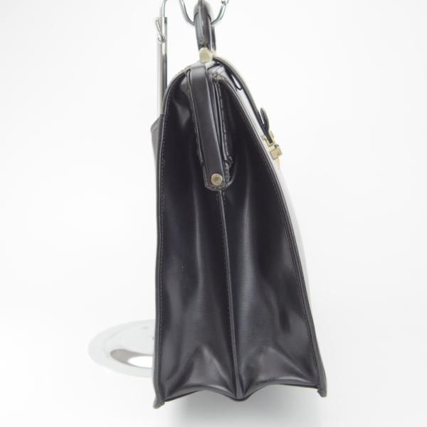 極上★(英)アクアスキュータム/Aquascutum【★ダレスバッグ/レザー】メンズ/ビジネス/バッグ/黒/ブリーフケース/鞄★N5730