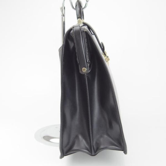 極上★(英)アクアスキュータム/Aquascutum【★ダレスバッグ/レザー】メンズ/ビジネス/バッグ/黒/ブリーフケース/鞄★N5730