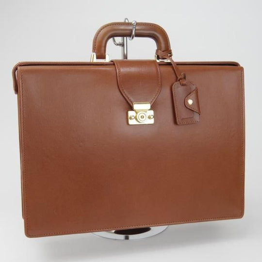 ★ポーター/PORTER【貴重★レザー/ダレスバッグ】メンズ/ビジネス/バッグ/ブリーフケース/茶/革/鞄★N5731