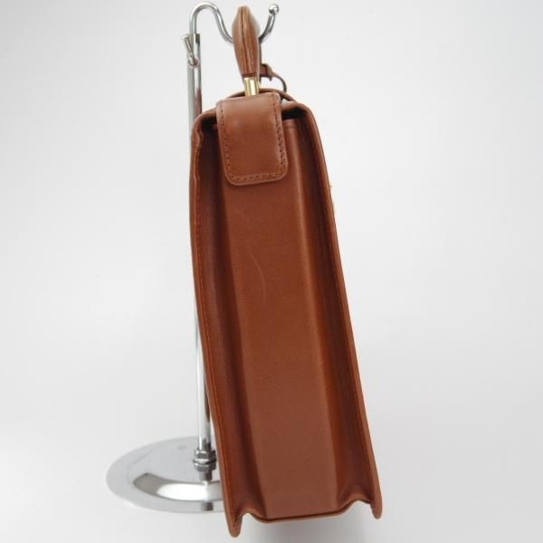 ★ポーター/PORTER【貴重★レザー/ダレスバッグ】メンズ/ビジネス/バッグ/ブリーフケース/茶/革/鞄★N5731