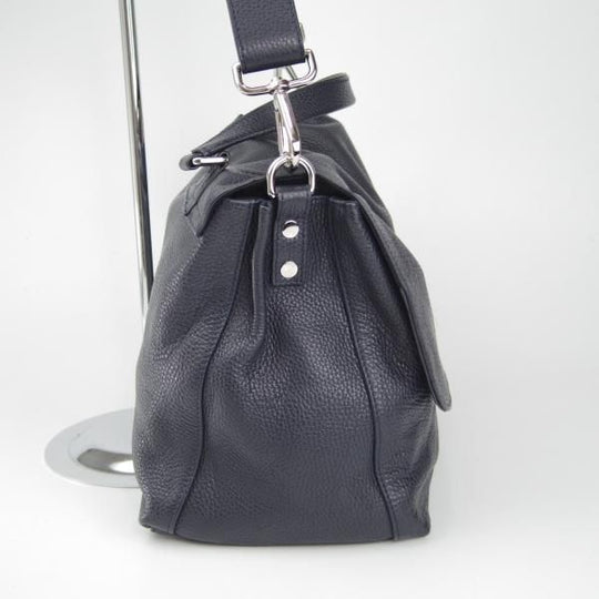 極美品★(伊)ザネラート/ZANELLATO【定価￥91,300-★貴重なポスティーナ M+サイズ/メンズ】Mプラス/マルカプント/紺/バッグ★N5733