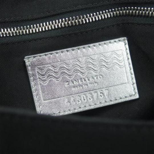 極美品★(伊)ザネラート/ZANELLATO【定価￥91,300-★貴重なポスティーナ M+サイズ/メンズ】Mプラス/マルカプント/紺/バッグ★N5733