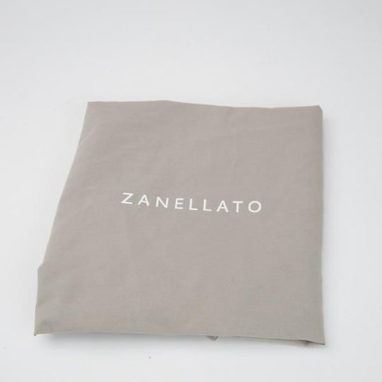 極美品★(伊)ザネラート/ZANELLATO【定価￥91,300-★貴重なポスティーナ M+サイズ/メンズ】Mプラス/マルカプント/紺/バッグ★N5733