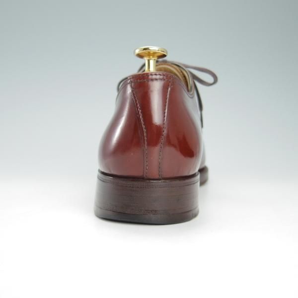 ★(東欧)ゲオルグ・マテルナ SIZE 42【定価20万円程度★プレーントゥ/赤茶】ポリッシュレザー/メンズ/GEORG MATERNA★h043