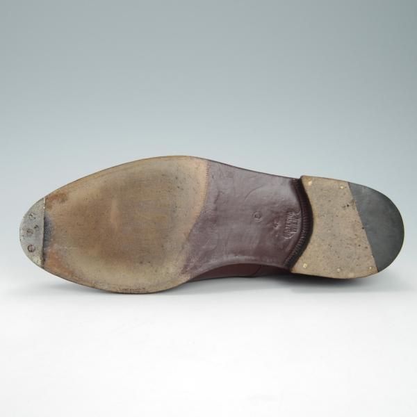 ★(東欧)ゲオルグ・マテルナ SIZE 42【定価20万円程度★プレーントゥ/赤茶】ポリッシュレザー/メンズ/GEORG MATERNA★h043