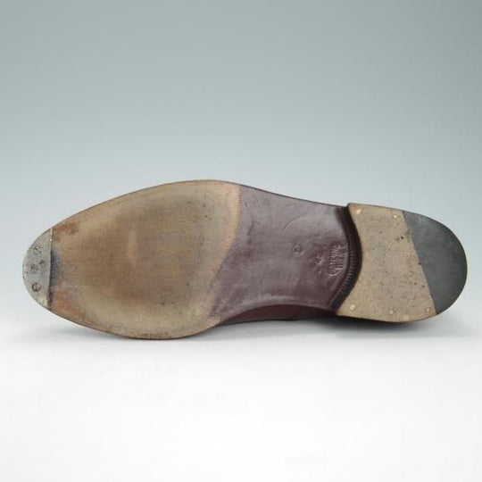 ★(東欧)ゲオルグ・マテルナ SIZE 42【定価20万円程度★プレーントゥ/赤茶】ポリッシュレザー/メンズ/GEORG MATERNA★h043