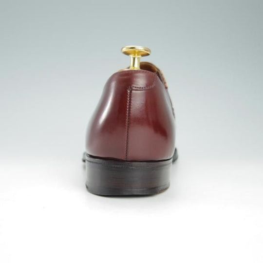 極上★クロケット&ジョーンズ 8E【★(英)ポールセンスコーン別注/Poulsen Skone】サイドエラスティック/カーフ/赤茶/Crockett&Jones★h046