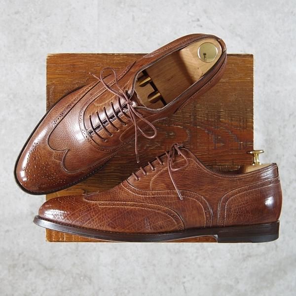 極美品☆(伊)サントーニ SIZE 8【ブラックラピド製法