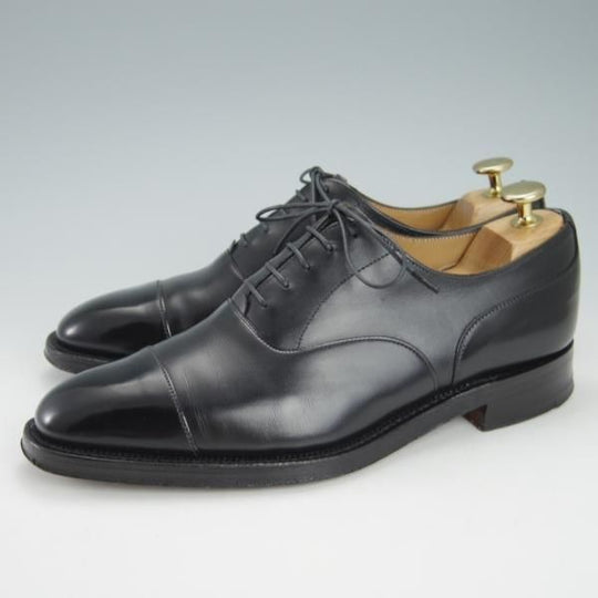 ★(英)チーニー 6F【貴重★ユナイテッドアローズ別注/ストレートチップ】カーフ/黒/メンズ/UNITED ARROWS/CHEANEY★h048