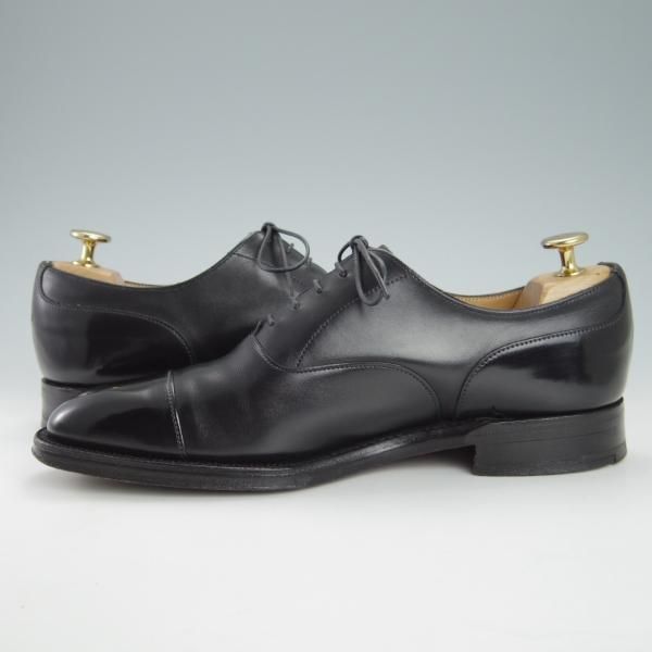 ★(英)チーニー 6F【貴重★ユナイテッドアローズ別注/ストレートチップ】カーフ/黒/メンズ/UNITED ARROWS/CHEANEY★h048