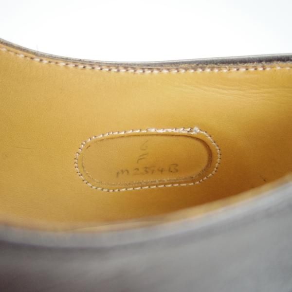 ★(英)チーニー 6F【貴重★ユナイテッドアローズ別注/ストレートチップ】カーフ/黒/メンズ/UNITED ARROWS/CHEANEY★h048