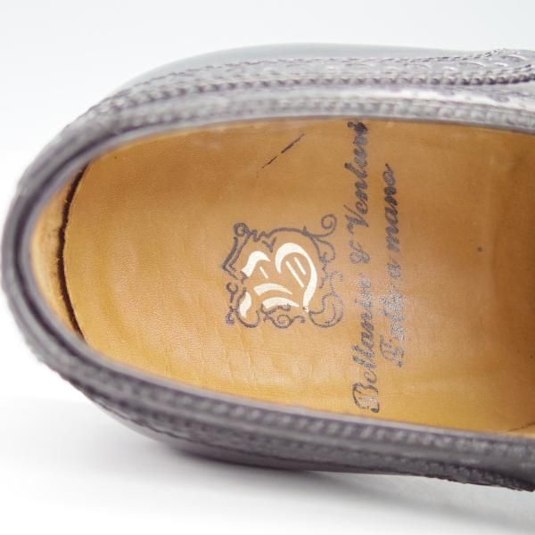 極美品★(伊)ベッタニン&ベントゥーリ SIZE 9【定価10万円以上★ハンドソーンウェルテッド製法/九分仕立て】371/Bettanin&Venturi★h050