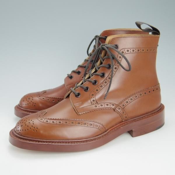 新品★トリッカーズ SIZE 7【定価￥88,000-★STOW/ストウ/5634】マロンアンティーク/カントリーブーツ/カーフ/茶/Tricker's★h051