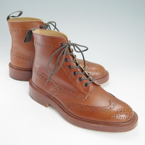 新品★トリッカーズ SIZE 7【定価￥88,000-★STOW/ストウ/5634】マロンアンティーク/カントリーブーツ/カーフ/茶/Tricker's★h051