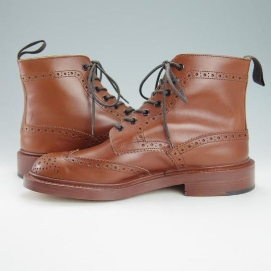 新品★トリッカーズ SIZE 7【定価￥88,000-★STOW/ストウ/5634】マロンアンティーク/カントリーブーツ/カーフ/茶/Tricker's★h051