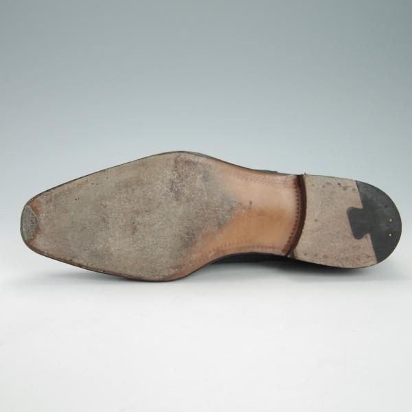 極上★(スペイン製)YANKO/ヤンコ SIZE 6【グッドイヤーウェルテッド製法★オックスフォードシューズ/114170】カーフ/黒/メンズ★h053