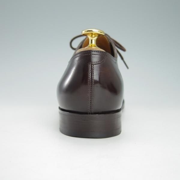 美品★ジョンロブ 5E【定価￥195,800-★CITY 2/シティ/7000ラスト】ミュージアムカーフ/ストレートチップ/濃茶/メンズ/JOHN LOBB★h054