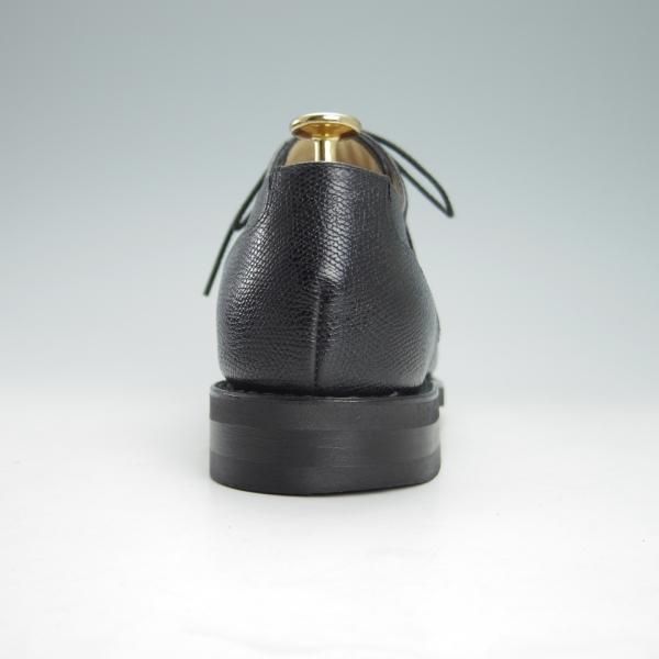 極美品★パラブーツ SIZE 6【モデル定価￥77,000-★ドレス仕様シャンボード/CHAMBORD】Uチップ/グレインレザー/黒/Paraboot★h055