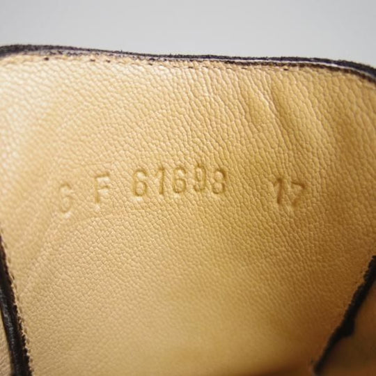 極美品★パラブーツ SIZE 6【モデル定価￥77,000-★ドレス仕様シャンボード/CHAMBORD】Uチップ/グレインレザー/黒/Paraboot★h055